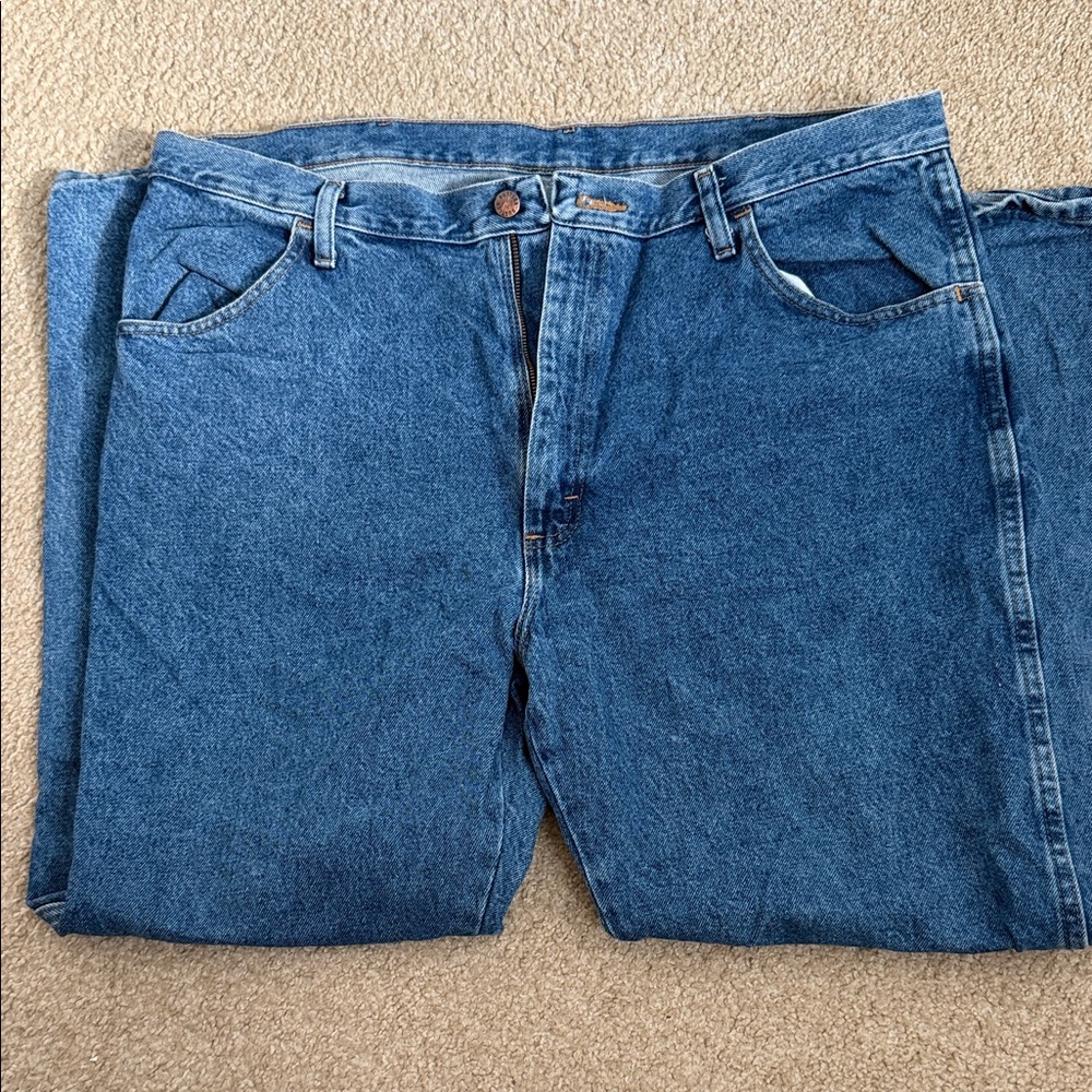 Rustler Blue Denim Jeans, Men’s Size 40x30, Like New!